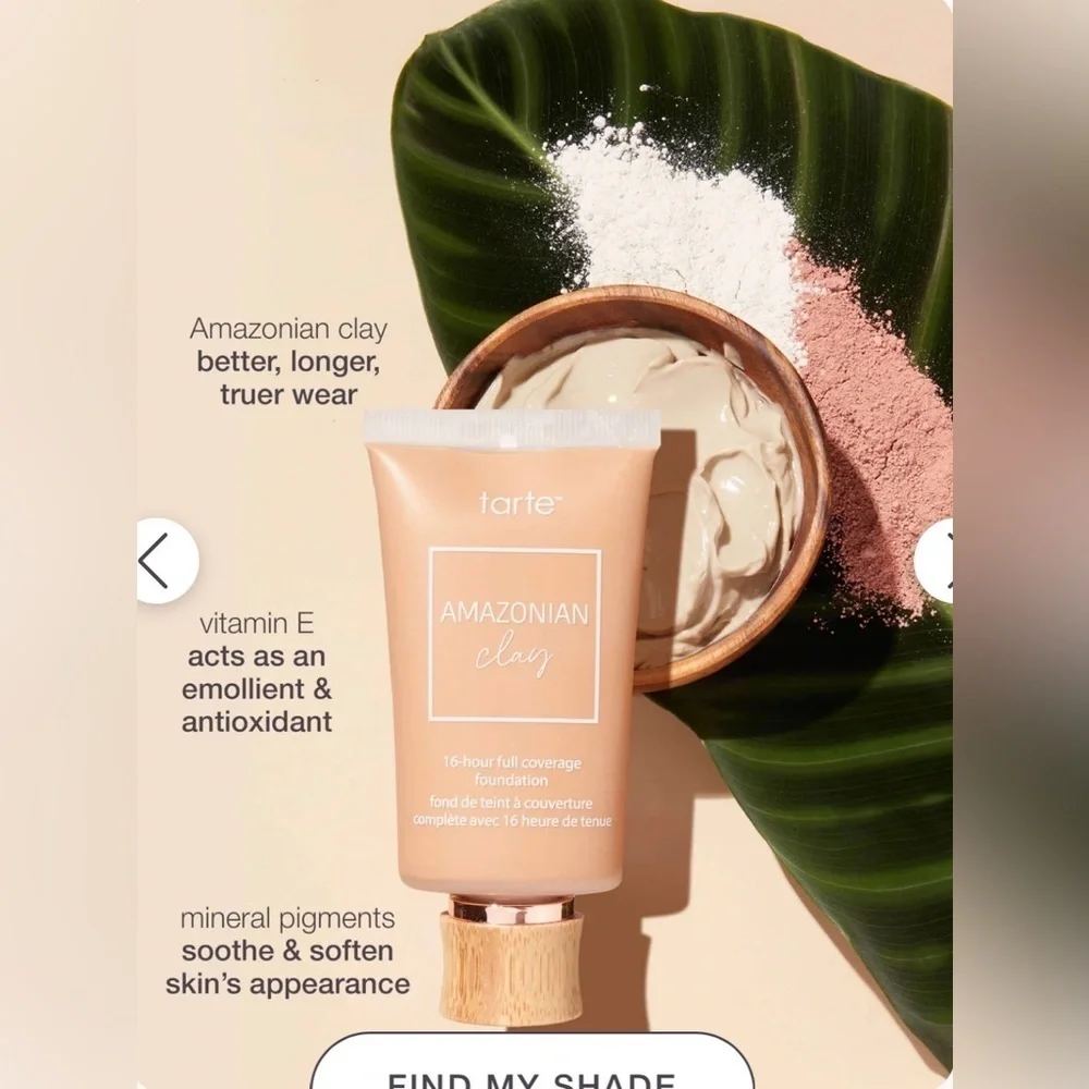 Tarte Amazonian Clay 16-hour Full Coverage Foundation 18N Fair-Light Neutral